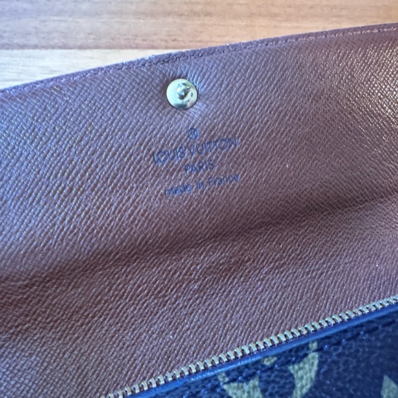 [SOLD] Louis Vuitton Sarah wallet monogram - Picture 7 of 8